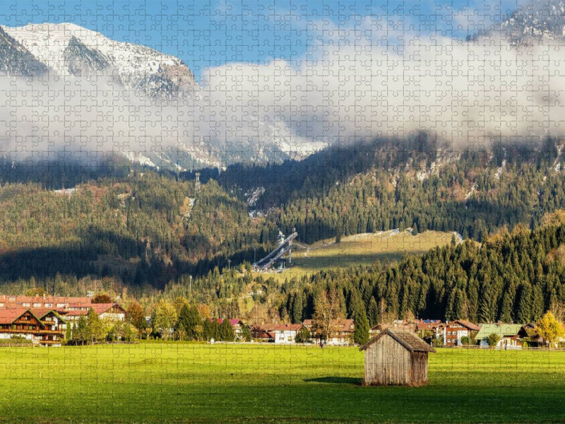 Oberstdorf - CALVENDO Foto-Puzzle'