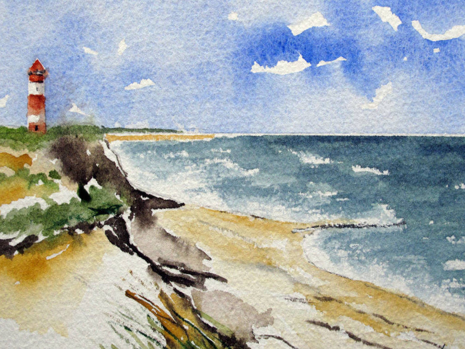 Leuchtturm auf Sylt - CALVENDO Foto-Puzzle'