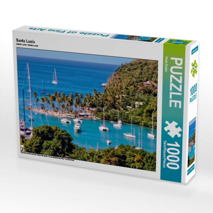 Santa Lucia 1000 Teile Puzzle quer - CALVENDO Foto-Puzzle'