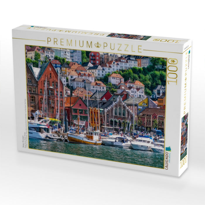 Bergen, Norwegen - CALVENDO Foto-Puzzle'