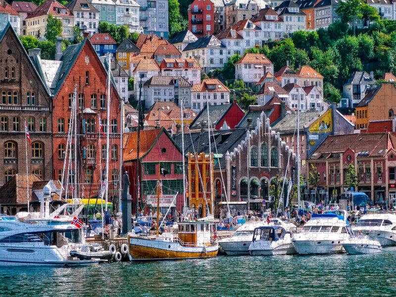 Bergen, Norwegen - CALVENDO Foto-Puzzle'