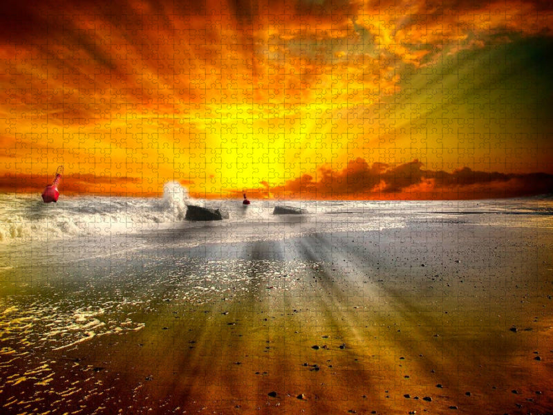 Ein Motiv aus dem Kalender Friesland - verzauberte BIlder einer Landschaft an der Nordsee - CALVENDO Foto-Puzzle'