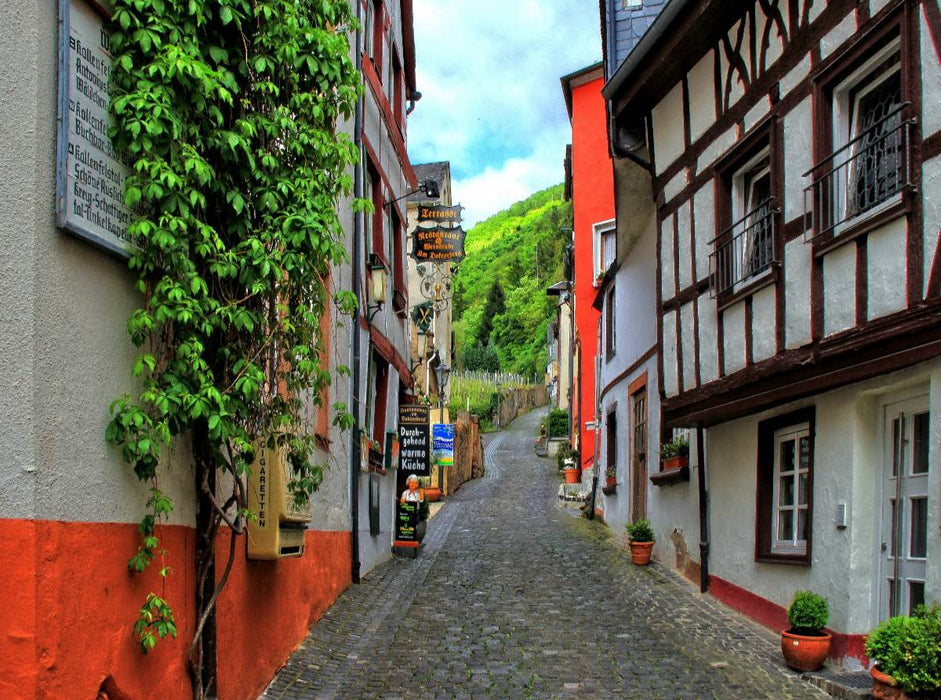 In den Gassen von Bernkastel-Kues - CALVENDO Foto-Puzzle'