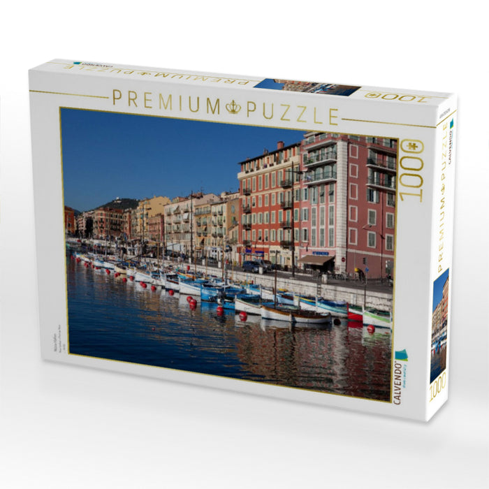 Nizza Hafen - CALVENDO Foto-Puzzle'