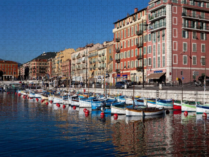Nizza Hafen - CALVENDO Foto-Puzzle'