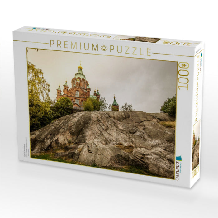 Helsinki Kathedrale - CALVENDO Foto-Puzzle'