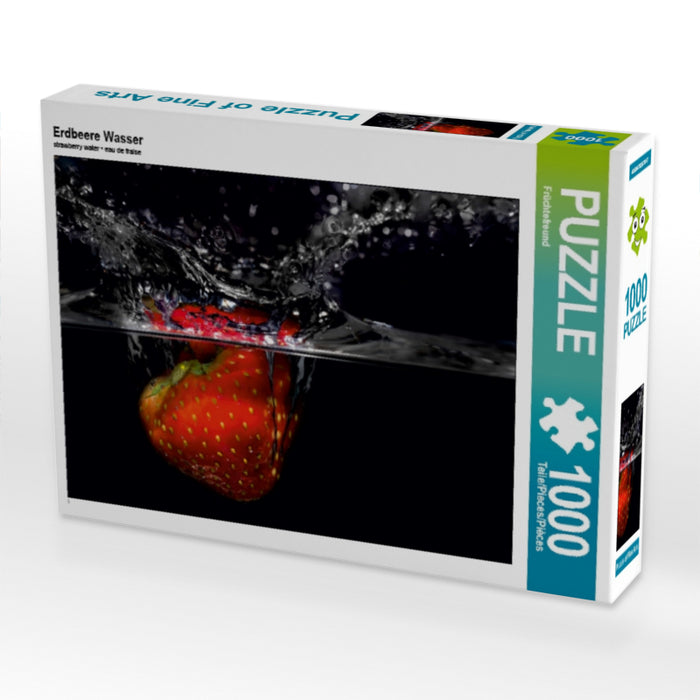 Strawberry Water - CALVENDO photo puzzle 