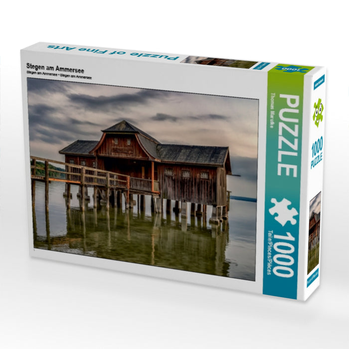 Stegen am Ammersee 1000 Teile Puzzle quer - CALVENDO Foto-Puzzle'