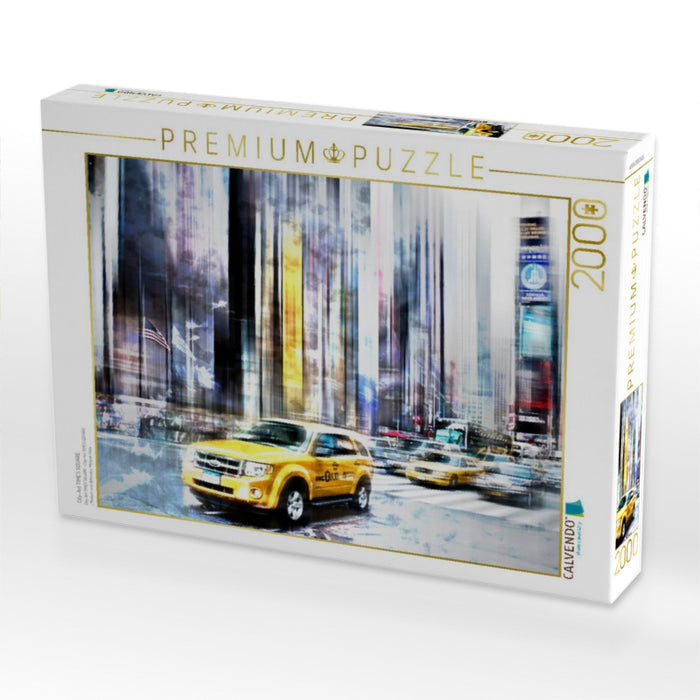City-Art TIMES SQUARE - CALVENDO Foto-Puzzle'