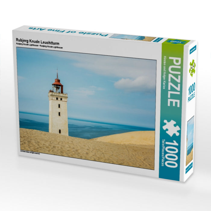 Rubjerg Knude Leuchtturm 1000 Teile Puzzle quer - CALVENDO Foto-Puzzle'