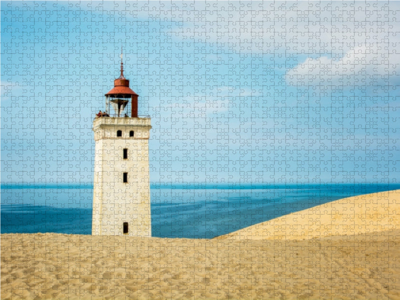 Rubjerg Knude Leuchtturm 1000 Teile Puzzle quer - CALVENDO Foto-Puzzle'