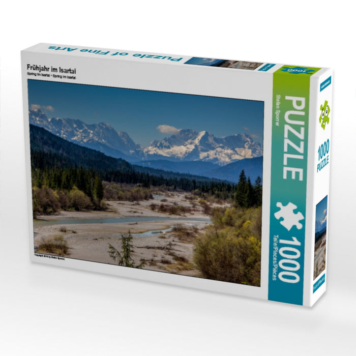 Spring in the Isar Valley - CALVENDO photo puzzle 