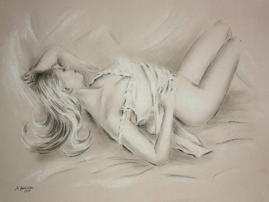Reizvolle Schlummernde Venus - CALVENDO Foto-Puzzle'