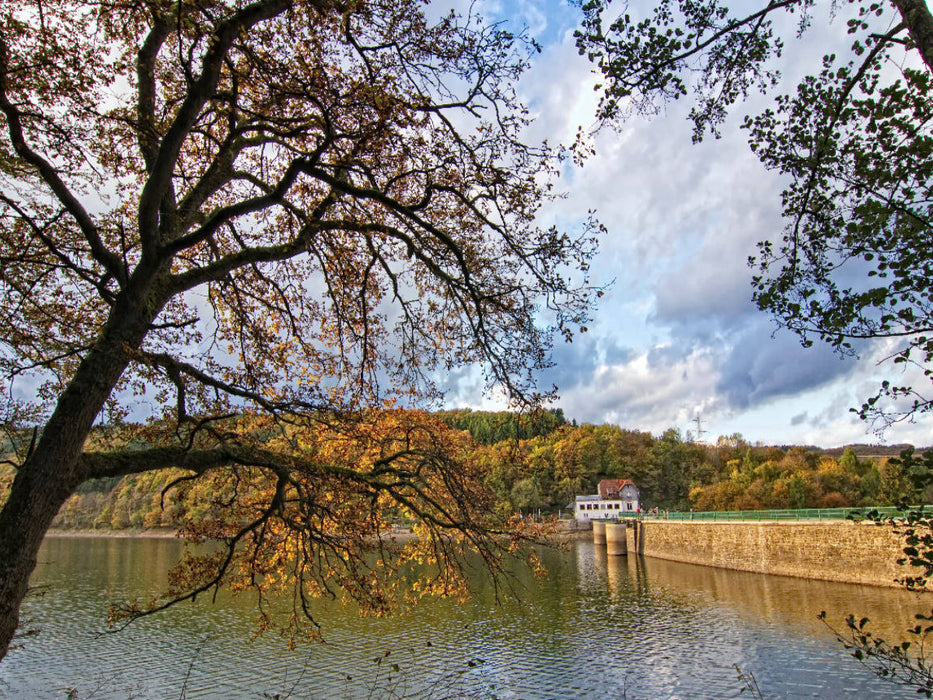 Öster Talsperre, Herscheid - CALVENDO Foto-Puzzle'