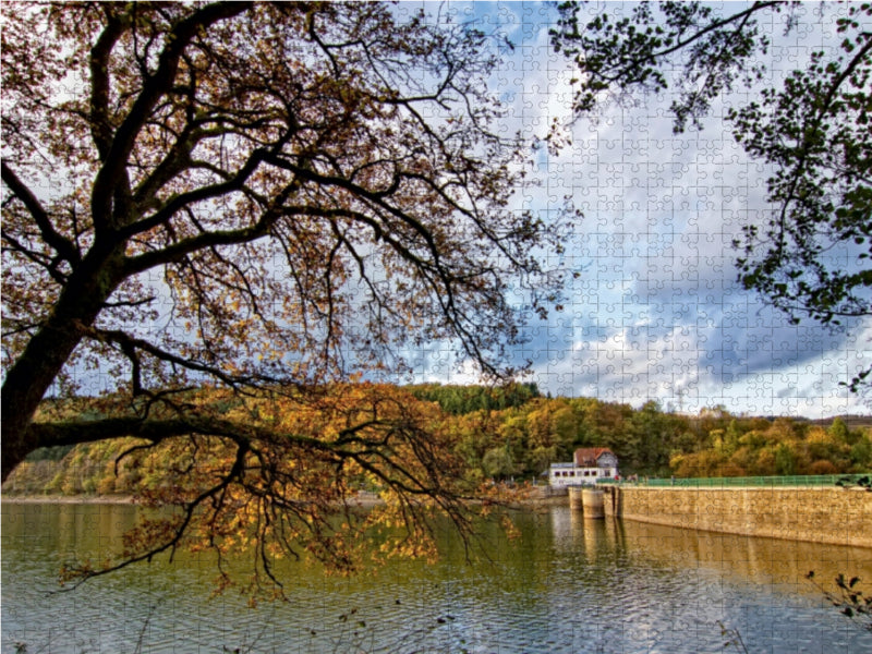 Öster Dam, Herscheid - CALVENDO photo puzzle