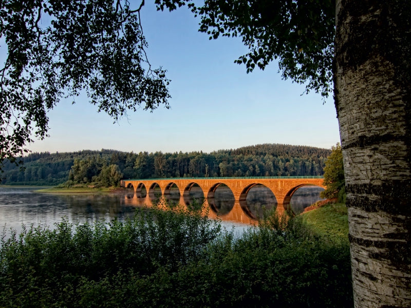 Pont Klamer, Versetalsperre, Lüdenscheid - Puzzle photo CALVENDO 