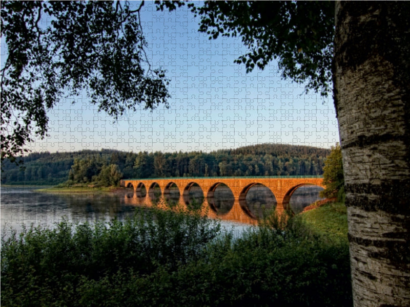 Pont Klamer, Versetalsperre, Lüdenscheid - Puzzle photo CALVENDO 