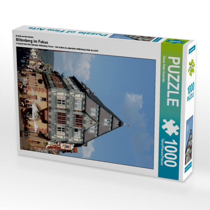 Ein Motiv aus dem Kalender Miltenberg im Fokus 1000 Teile Puzzle hoch - CALVENDO Foto-Puzzle'