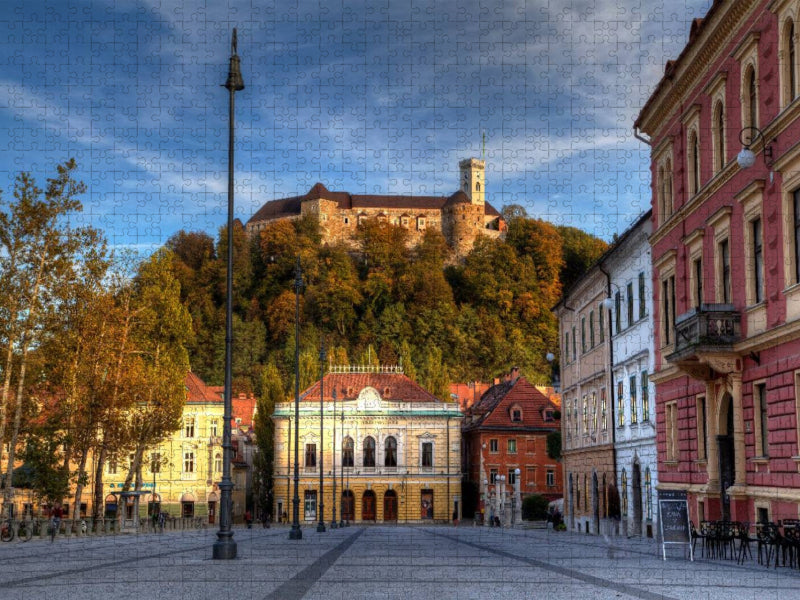 Ljubljana - Slovenien - CALVENDO Foto-Puzzle'
