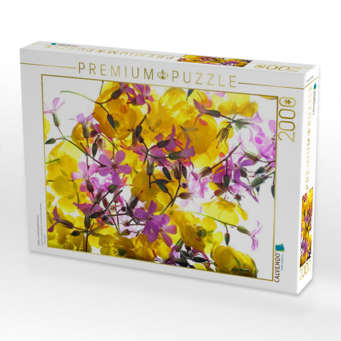 Wald- und Wiesenblümchen - CALVENDO Foto-Puzzle'