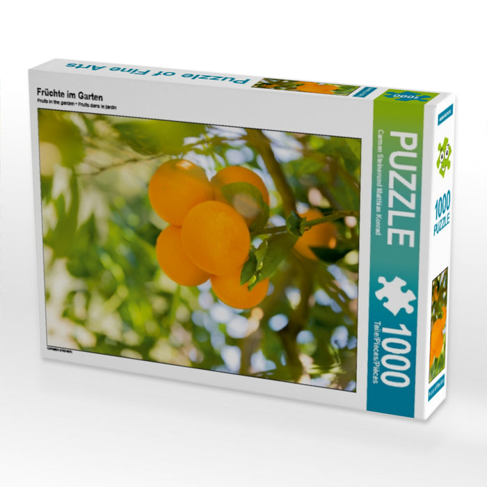 Früchte im Garten 1000 Teile Puzzle hoch - CALVENDO Foto-Puzzle'