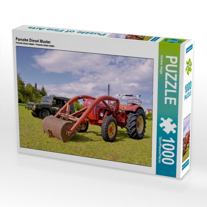 Porsche Diesel Master 1000 Teile Puzzle quer - CALVENDO Foto-Puzzle'