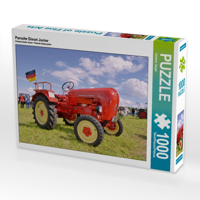 Porsche Diesel Junior 1000 Teile Puzzle quer - CALVENDO Foto-Puzzle'