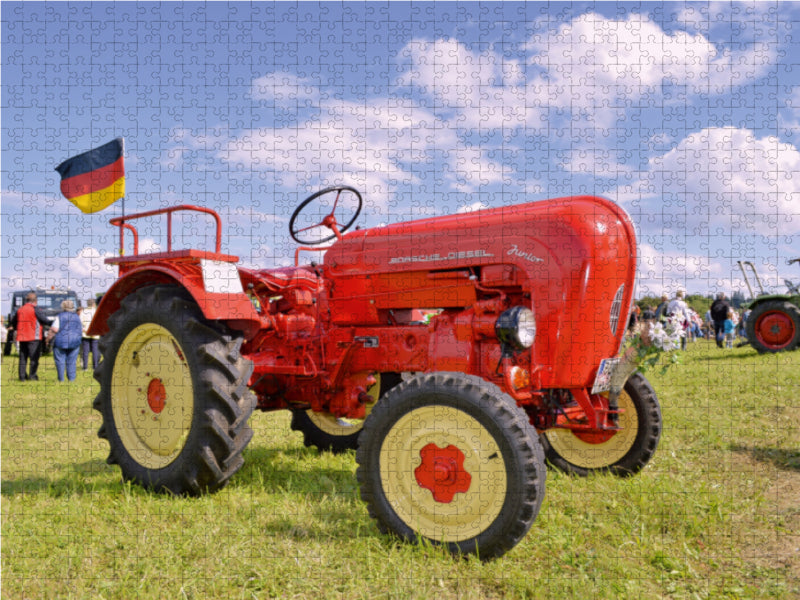 Porsche Diesel Junior 1000 Teile Puzzle quer - CALVENDO Foto-Puzzle'