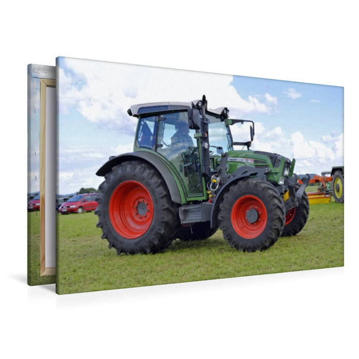 Premium Textil-Leinwand Fendt 210