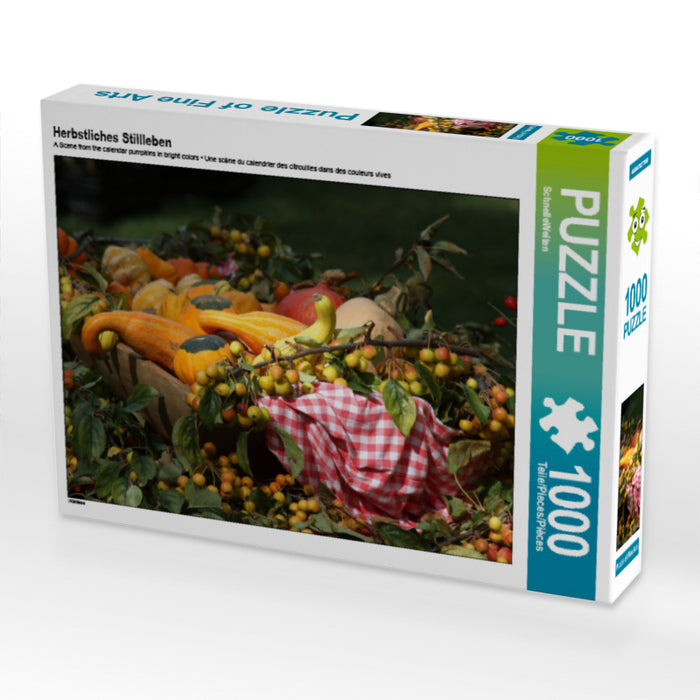Herbstliches Stillleben 1000 Teile Puzzle quer - CALVENDO Foto-Puzzle'