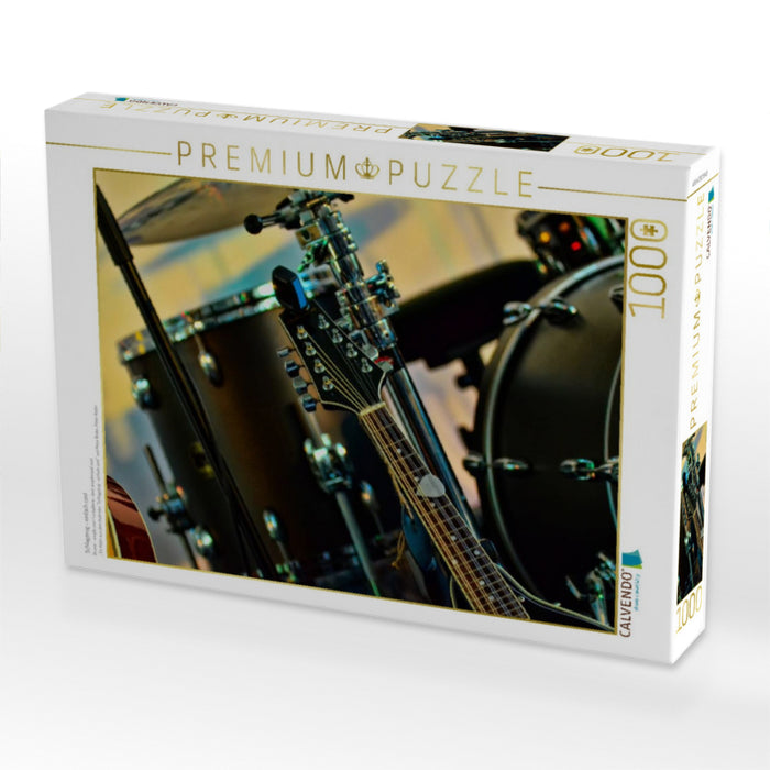 Schlagzeug - einfach cool - CALVENDO Foto-Puzzle'