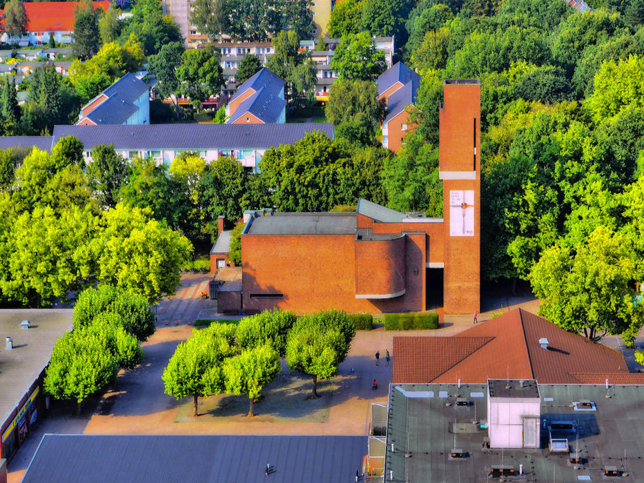Nathan-Söderblom-Kirche Reinbek - CALVENDO Foto-Puzzle'