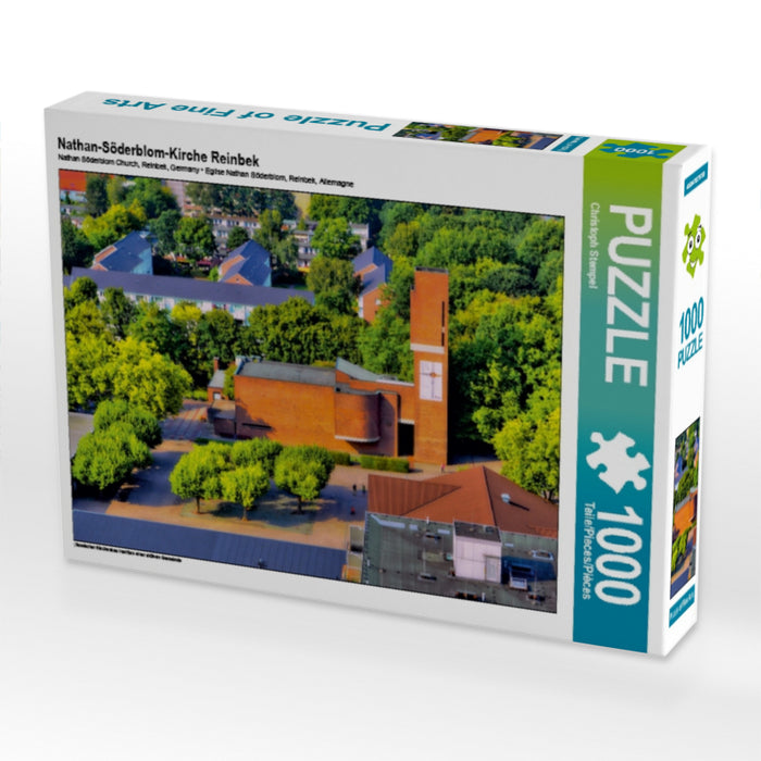 Nathan-Söderblom-Kirche Reinbek 1000 Teile Puzzle quer - CALVENDO Foto-Puzzle'