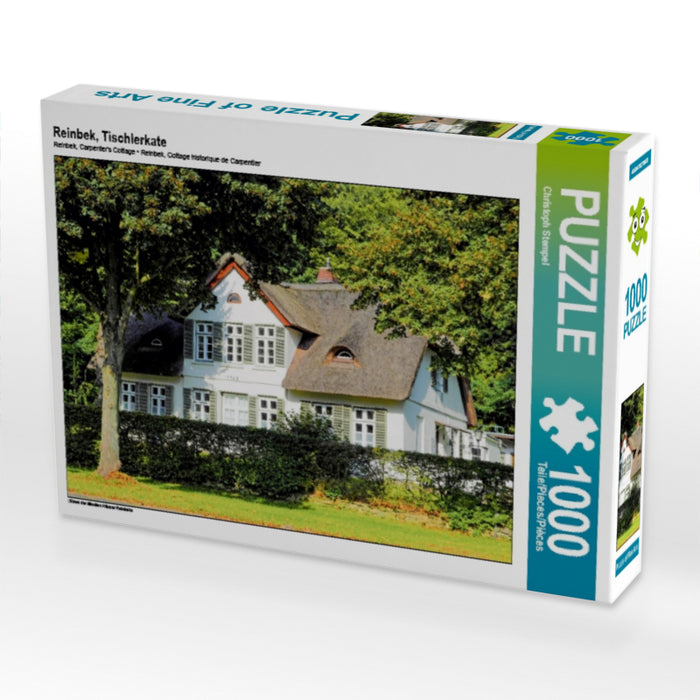 Reinbek, Tischlerkate - CALVENDO photo puzzle 