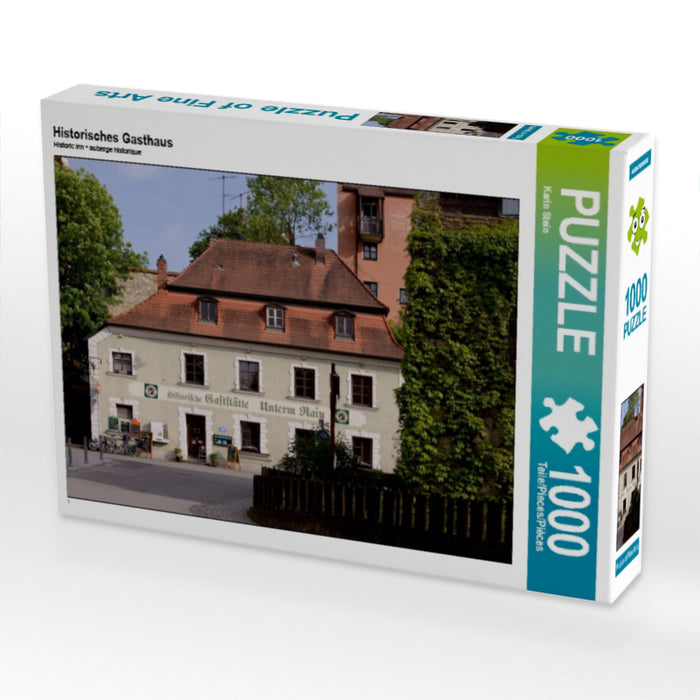 Historisches Gasthaus 1000 Teile Puzzle quer - CALVENDO Foto-Puzzle'