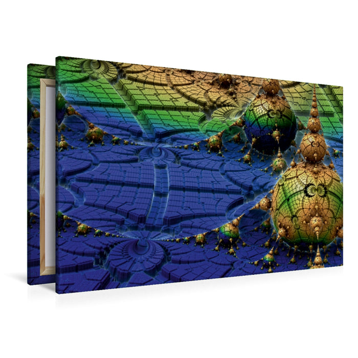 Premium Textil-Leinwand Burj Meridian
