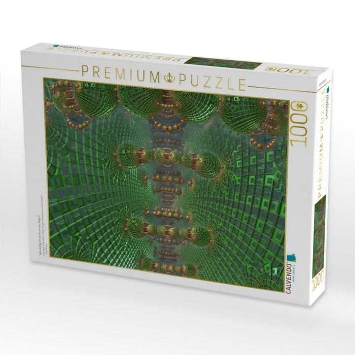 Wohnkäfige im Zentrum von Wega V - CALVENDO Foto-Puzzle'