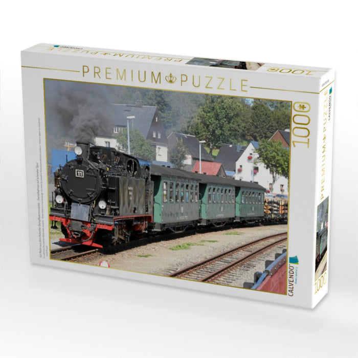 Ein Motiv aus dem Kalender Dampfbahnromantik - Dampfbahnen auf schmaler Spur - CALVENDO Foto-Puzzle'