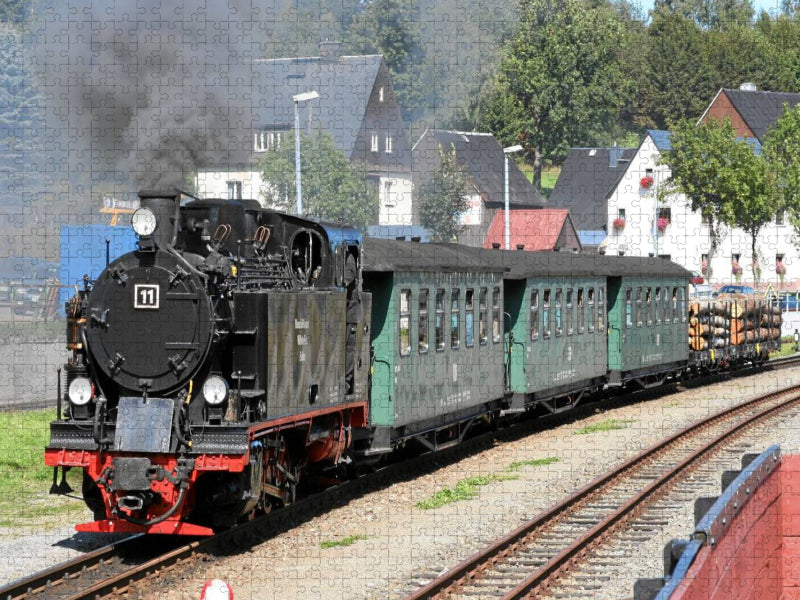 Ein Motiv aus dem Kalender Dampfbahnromantik - Dampfbahnen auf schmaler Spur - CALVENDO Foto-Puzzle'