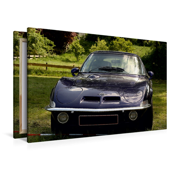 Premium Textil-Leinwand Opel GT