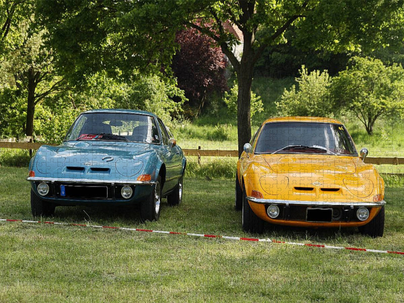 Opel GT - CALVENDO Foto-Puzzle'