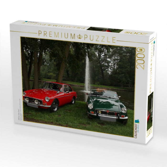 Oldtimer "oben ohne" - CALVENDO Foto-Puzzle'