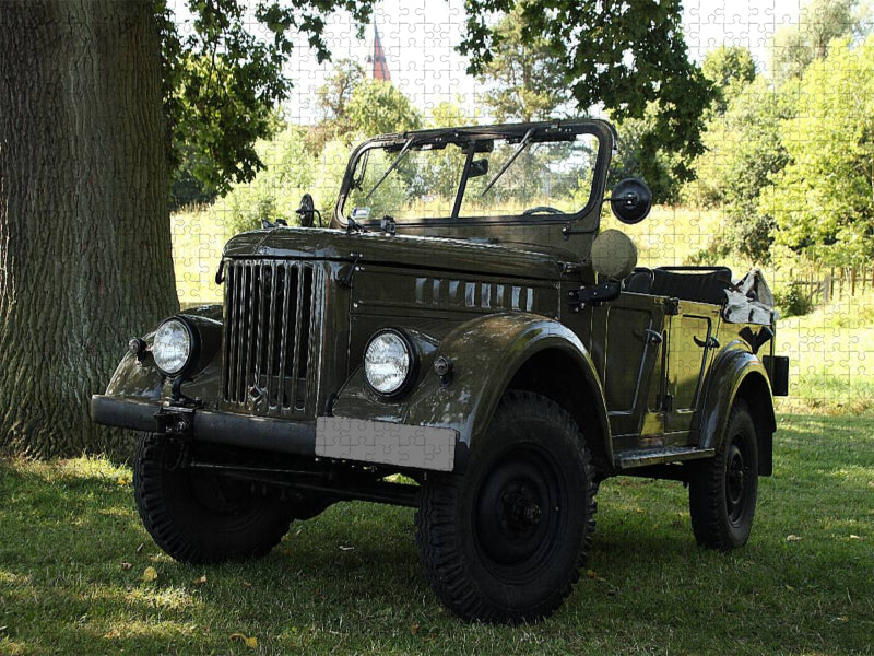 Oldtimer "oben ohne" - CALVENDO Foto-Puzzle'