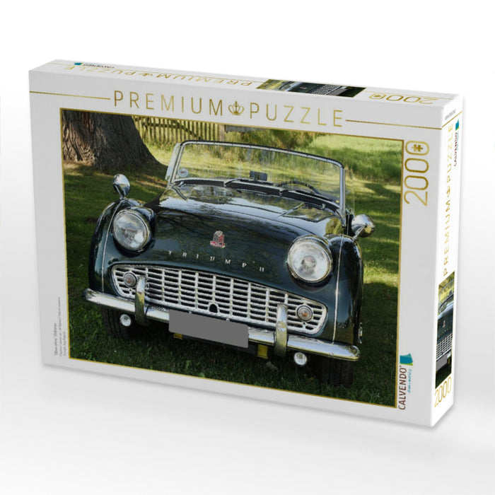 "Oben ohne" Oldtimer - CALVENDO Foto-Puzzle'