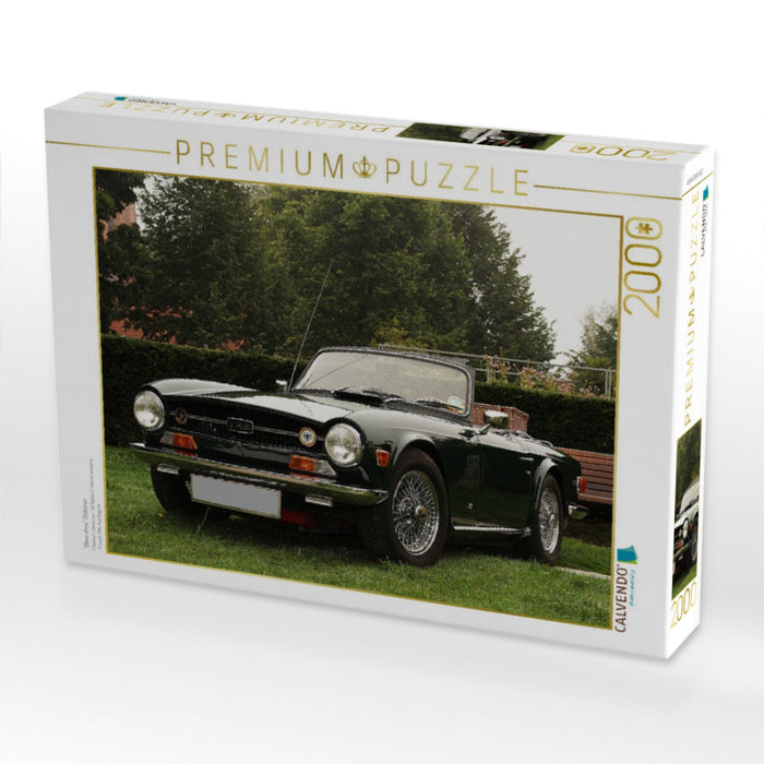 "Oben ohne" Oldtimer - CALVENDO Foto-Puzzle'