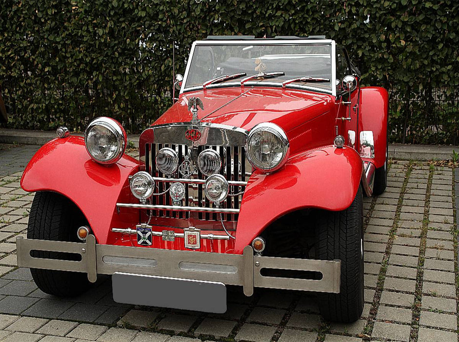 Oldtimer "oben ohne" - CALVENDO Foto-Puzzle'