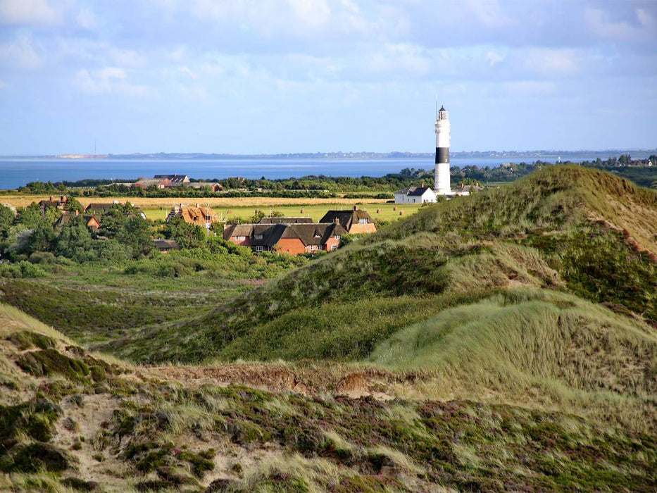 Blick von der "Uwe Düne" nach Kampen - CALVENDO Foto-Puzzle'