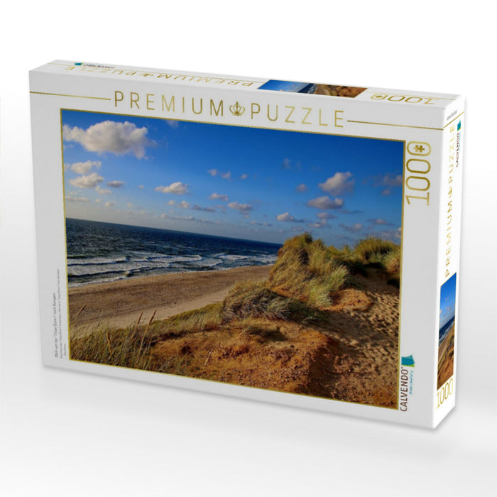 Blick von der "Uwe Düne" nach Kampen - CALVENDO Foto-Puzzle'