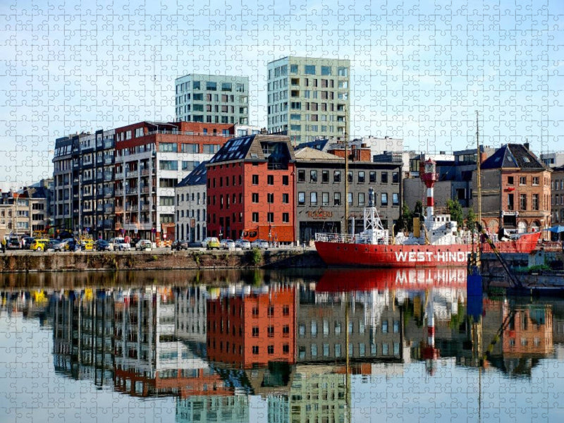 Ein Motiv aus dem Kalender Antwerpen, die flämische Hafenstadt - CALVENDO Foto-Puzzle'