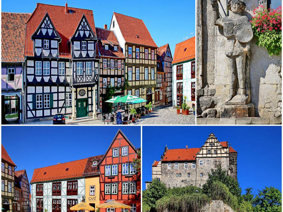 Ein Motiv aus dem Kalender QUEDLINBURG das Posterbuch - CALVENDO Foto-Puzzle'